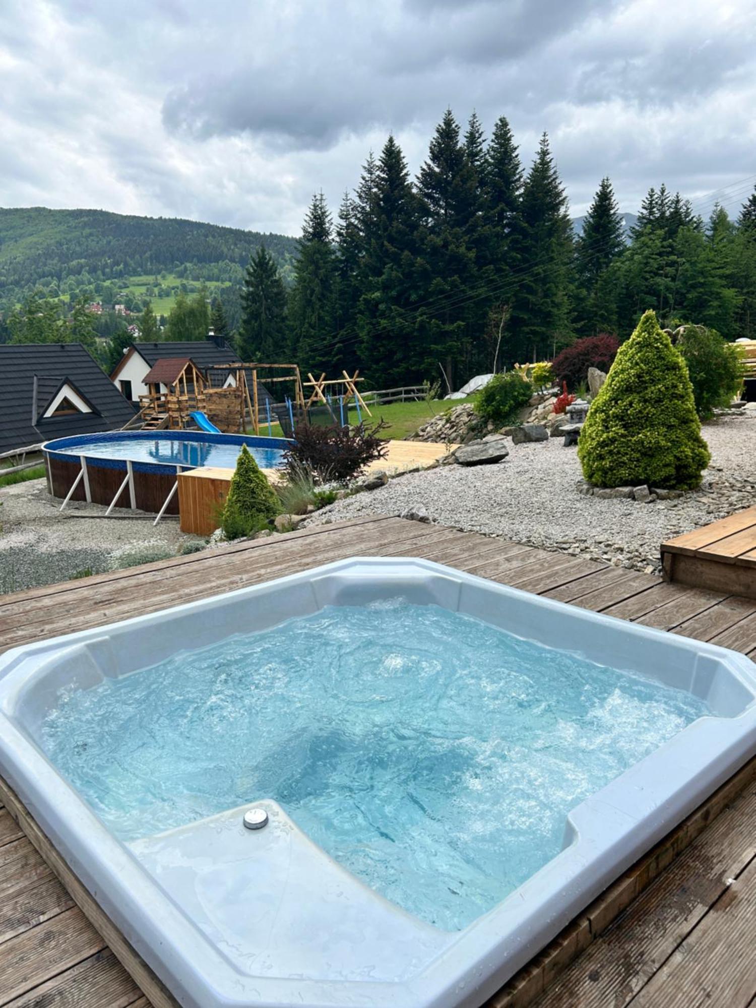 Vila Zawoja Nad Korona Z Jacuzzi Exteriér fotografie